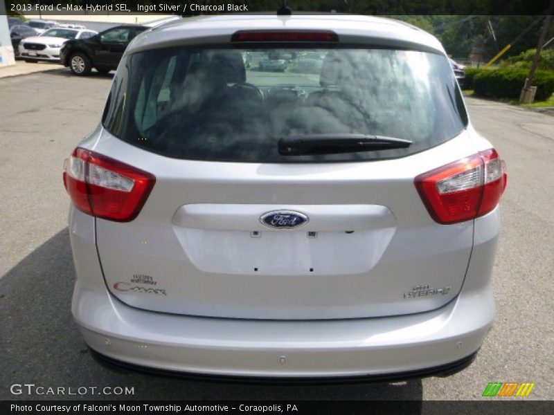 Ingot Silver / Charcoal Black 2013 Ford C-Max Hybrid SEL