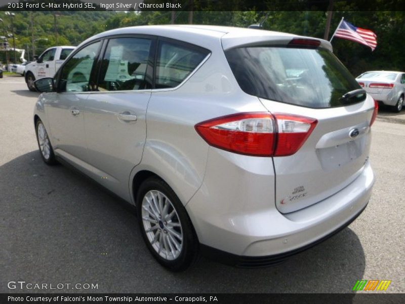 Ingot Silver / Charcoal Black 2013 Ford C-Max Hybrid SEL