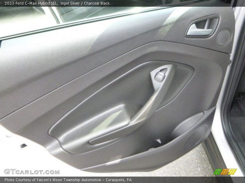 Ingot Silver / Charcoal Black 2013 Ford C-Max Hybrid SEL