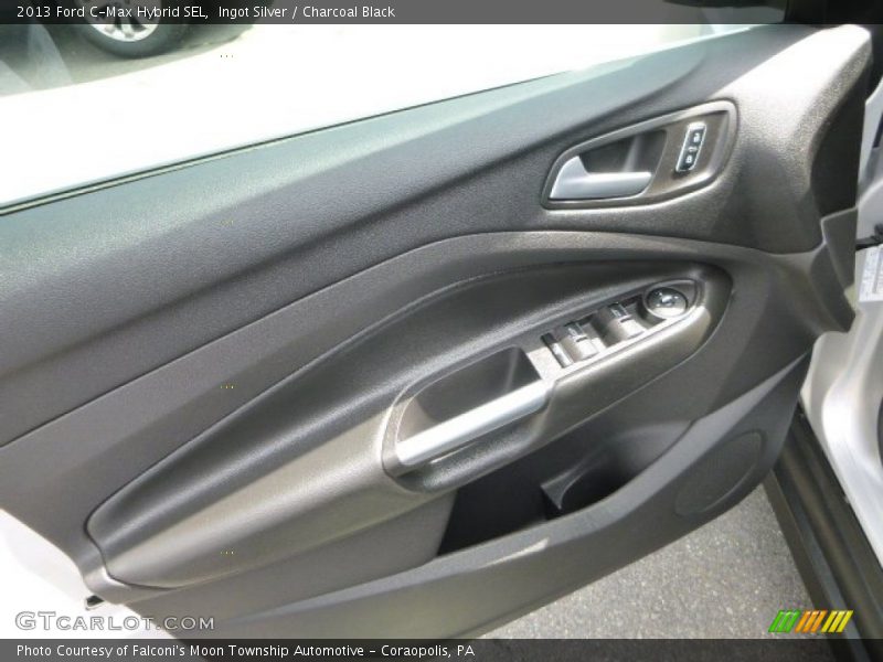 Ingot Silver / Charcoal Black 2013 Ford C-Max Hybrid SEL