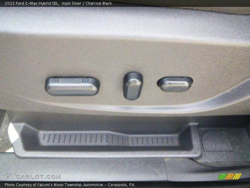 Ingot Silver / Charcoal Black 2013 Ford C-Max Hybrid SEL