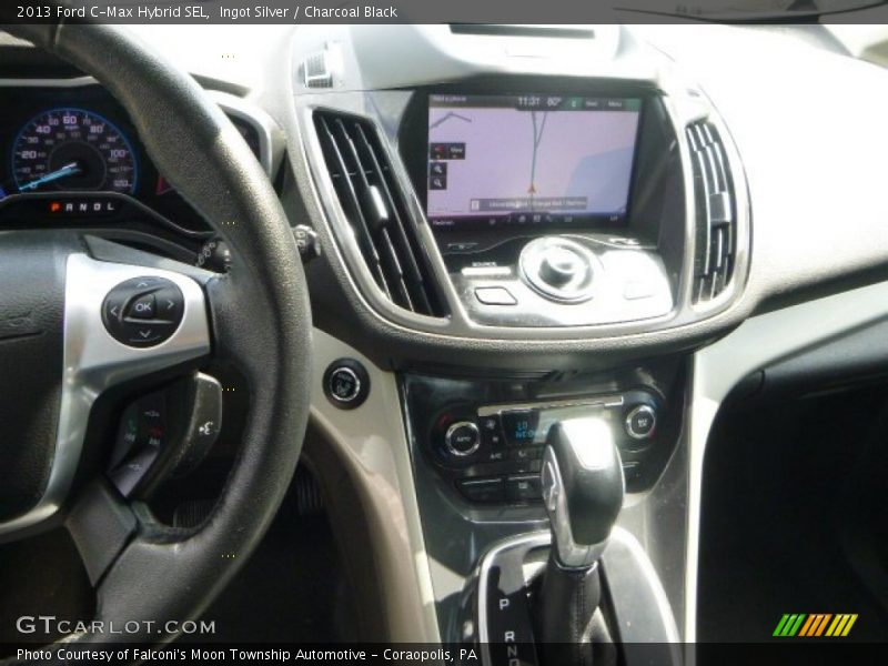 Ingot Silver / Charcoal Black 2013 Ford C-Max Hybrid SEL