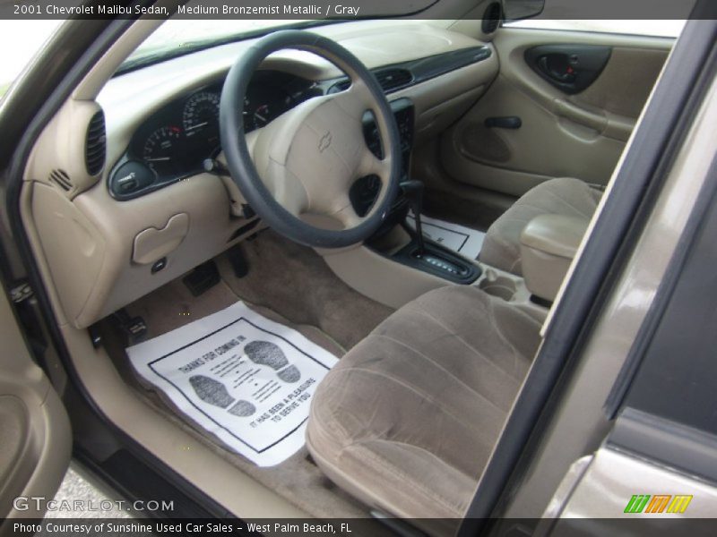  2001 Malibu Sedan Gray Interior