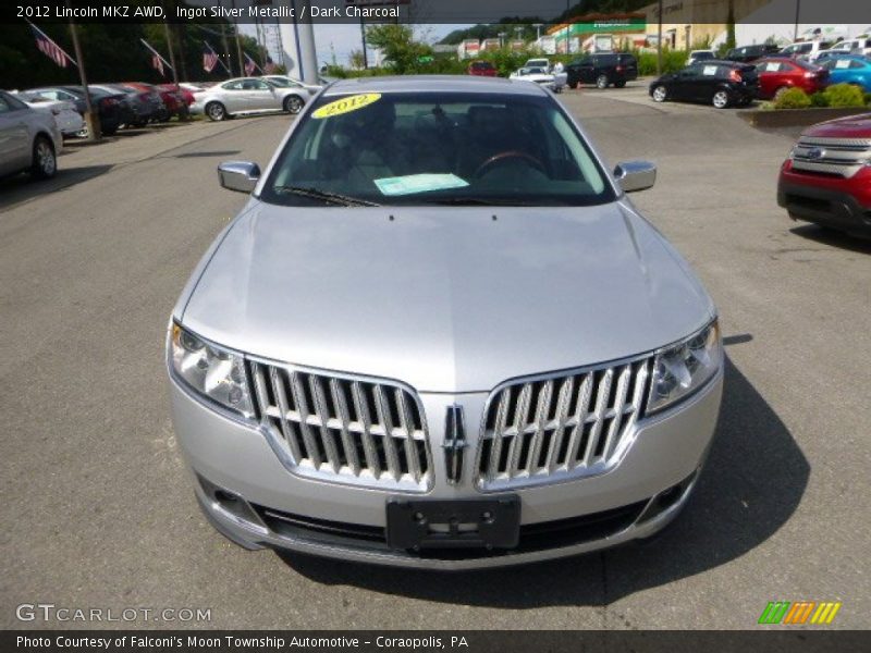 Ingot Silver Metallic / Dark Charcoal 2012 Lincoln MKZ AWD