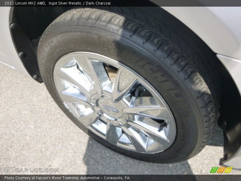 Ingot Silver Metallic / Dark Charcoal 2012 Lincoln MKZ AWD