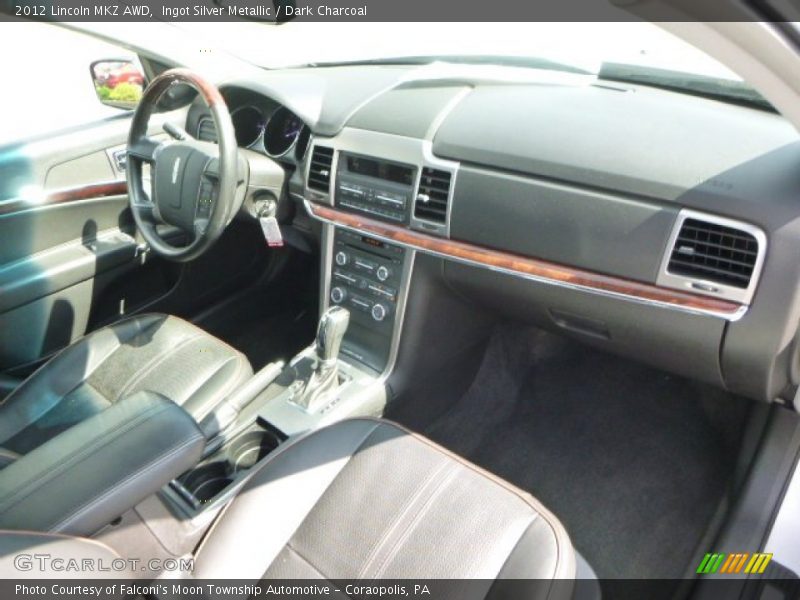 Ingot Silver Metallic / Dark Charcoal 2012 Lincoln MKZ AWD