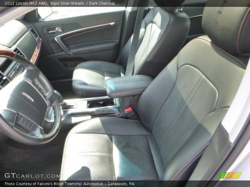 Ingot Silver Metallic / Dark Charcoal 2012 Lincoln MKZ AWD
