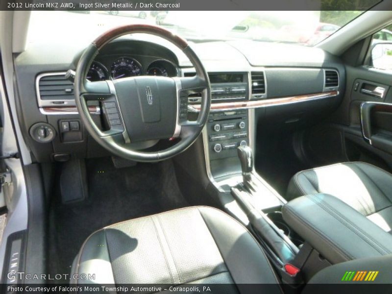 Ingot Silver Metallic / Dark Charcoal 2012 Lincoln MKZ AWD