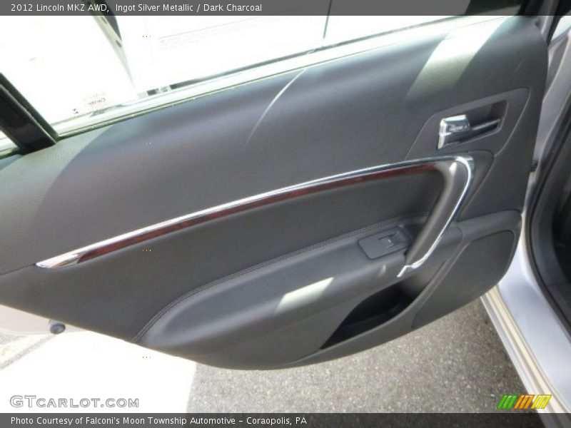 Ingot Silver Metallic / Dark Charcoal 2012 Lincoln MKZ AWD