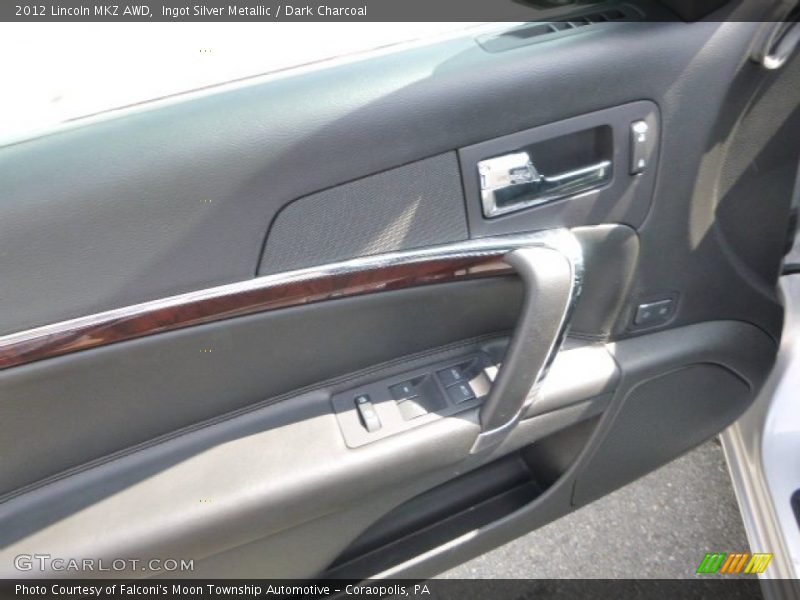 Ingot Silver Metallic / Dark Charcoal 2012 Lincoln MKZ AWD