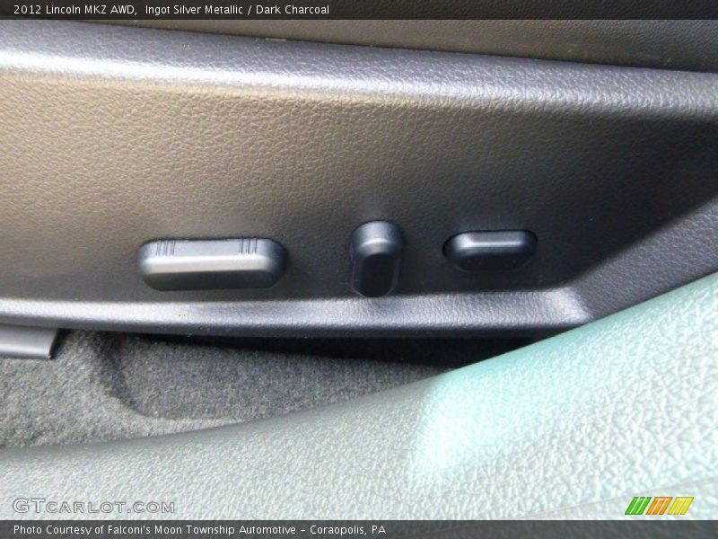 Ingot Silver Metallic / Dark Charcoal 2012 Lincoln MKZ AWD