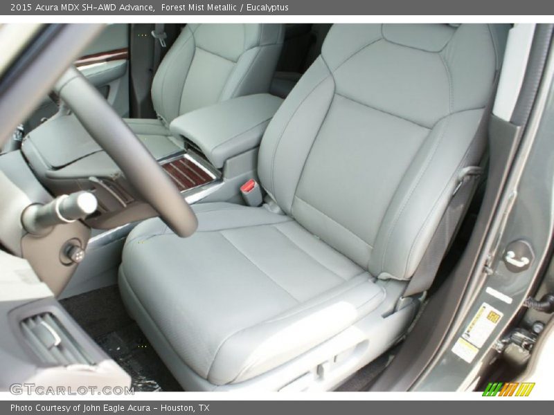 Front Seat of 2015 MDX SH-AWD Advance