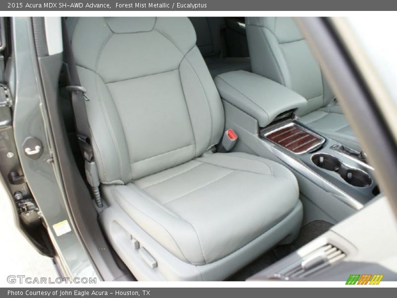 Forest Mist Metallic / Eucalyptus 2015 Acura MDX SH-AWD Advance
