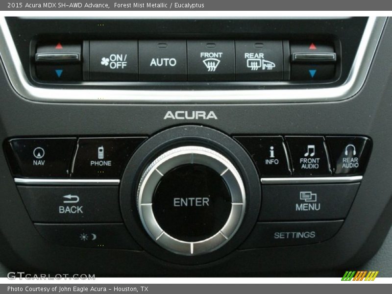Forest Mist Metallic / Eucalyptus 2015 Acura MDX SH-AWD Advance