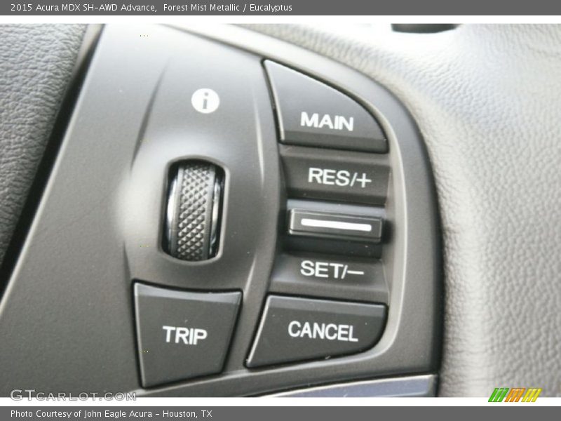 Forest Mist Metallic / Eucalyptus 2015 Acura MDX SH-AWD Advance
