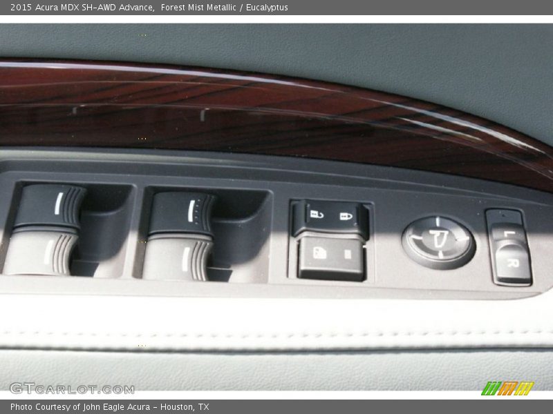 Forest Mist Metallic / Eucalyptus 2015 Acura MDX SH-AWD Advance