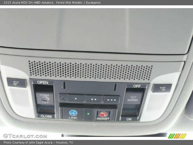 Forest Mist Metallic / Eucalyptus 2015 Acura MDX SH-AWD Advance