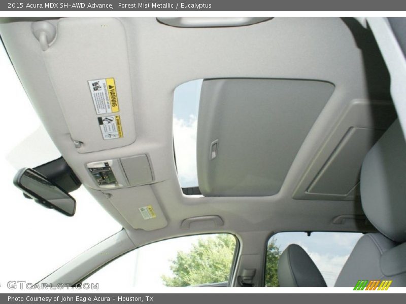 Forest Mist Metallic / Eucalyptus 2015 Acura MDX SH-AWD Advance
