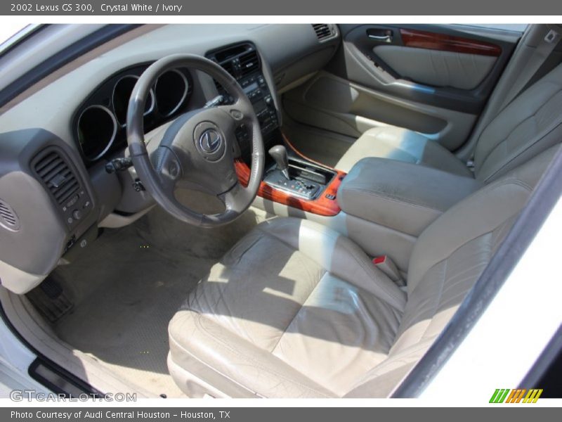 Crystal White / Ivory 2002 Lexus GS 300