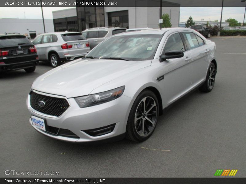 Ingot Silver / SHO Charcoal Black 2014 Ford Taurus SHO AWD