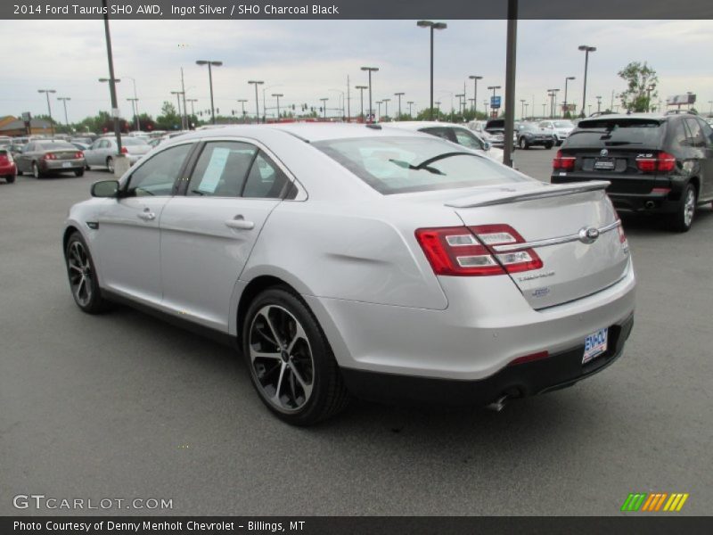 Ingot Silver / SHO Charcoal Black 2014 Ford Taurus SHO AWD