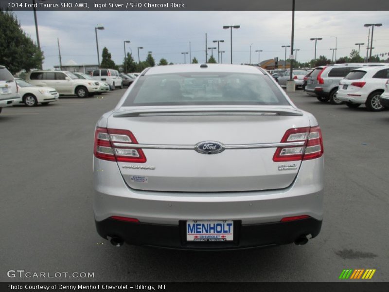 Ingot Silver / SHO Charcoal Black 2014 Ford Taurus SHO AWD