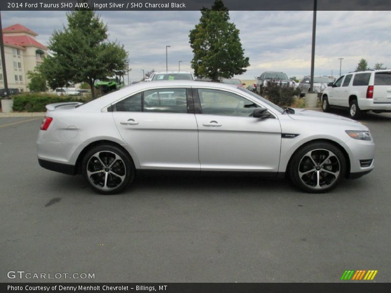 Ingot Silver / SHO Charcoal Black 2014 Ford Taurus SHO AWD