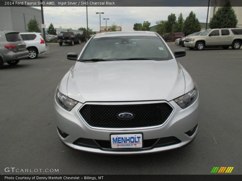 Ingot Silver / SHO Charcoal Black 2014 Ford Taurus SHO AWD