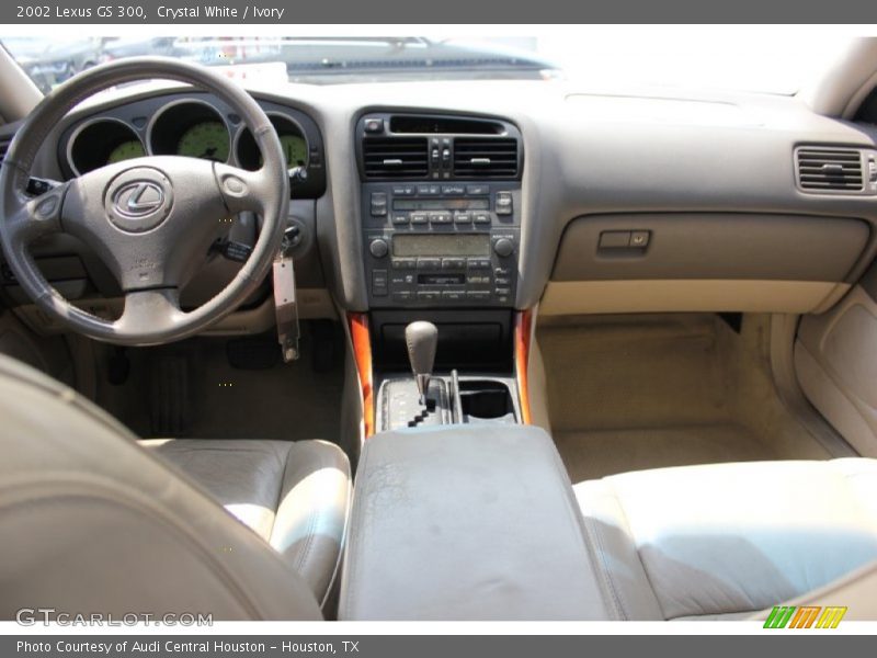 Crystal White / Ivory 2002 Lexus GS 300