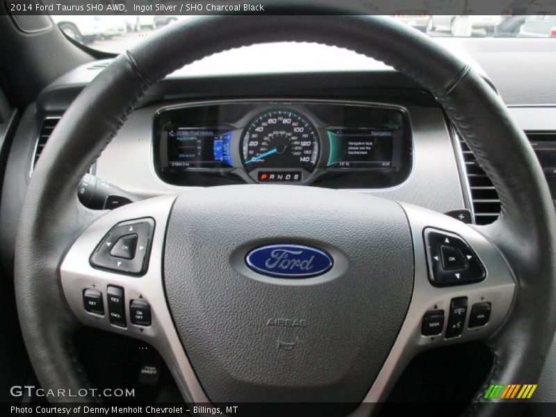 Ingot Silver / SHO Charcoal Black 2014 Ford Taurus SHO AWD