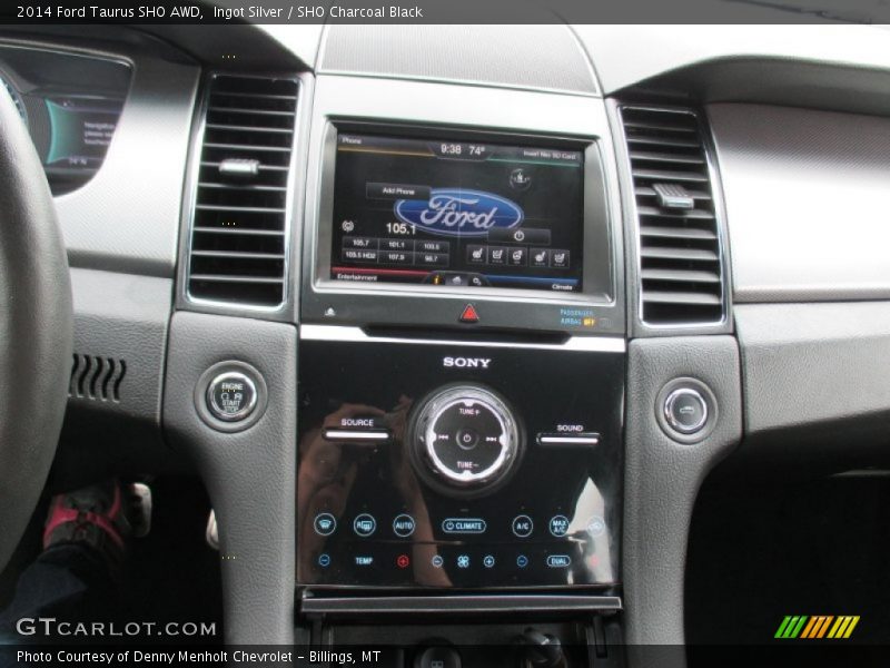 Ingot Silver / SHO Charcoal Black 2014 Ford Taurus SHO AWD