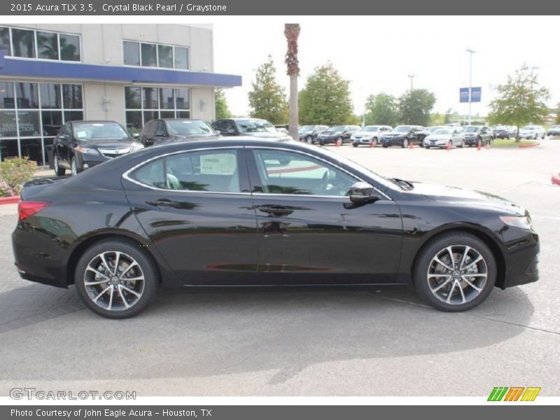 Crystal Black Pearl / Graystone 2015 Acura TLX 3.5