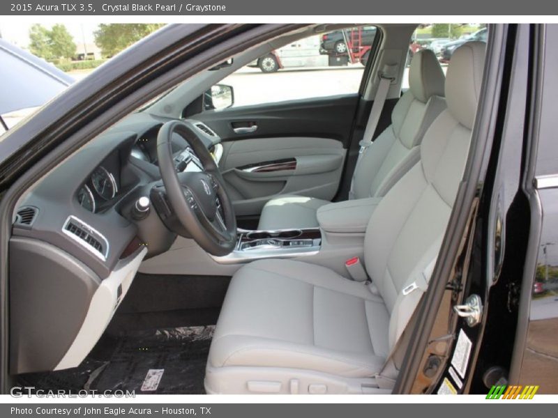 Crystal Black Pearl / Graystone 2015 Acura TLX 3.5