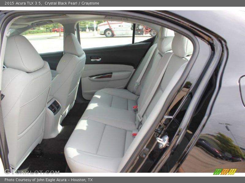 Crystal Black Pearl / Graystone 2015 Acura TLX 3.5