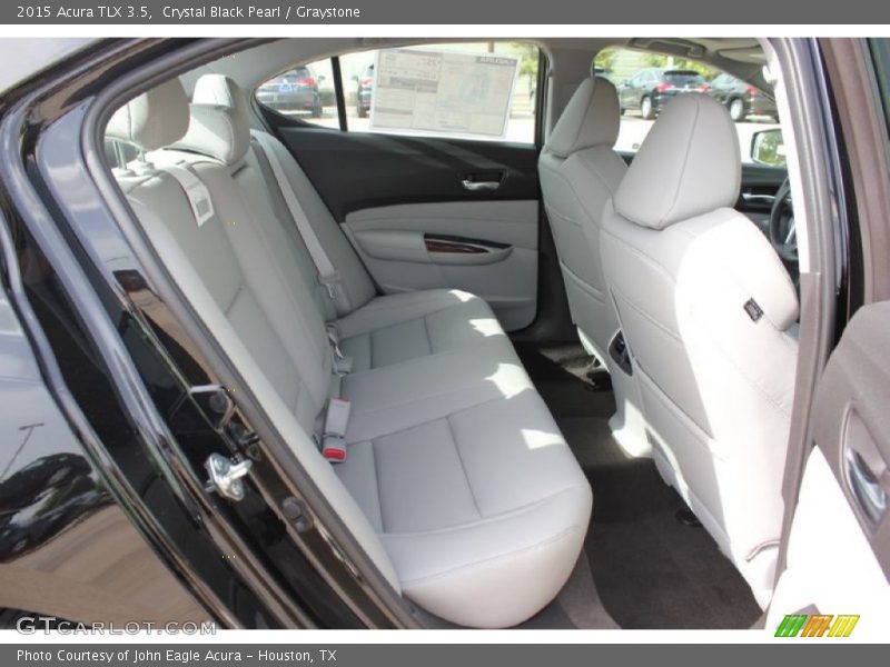 Crystal Black Pearl / Graystone 2015 Acura TLX 3.5