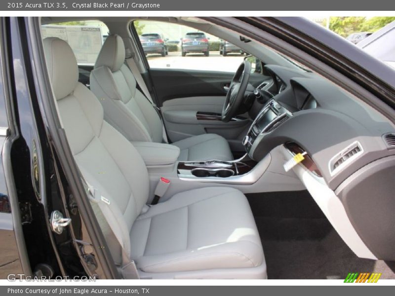 Crystal Black Pearl / Graystone 2015 Acura TLX 3.5