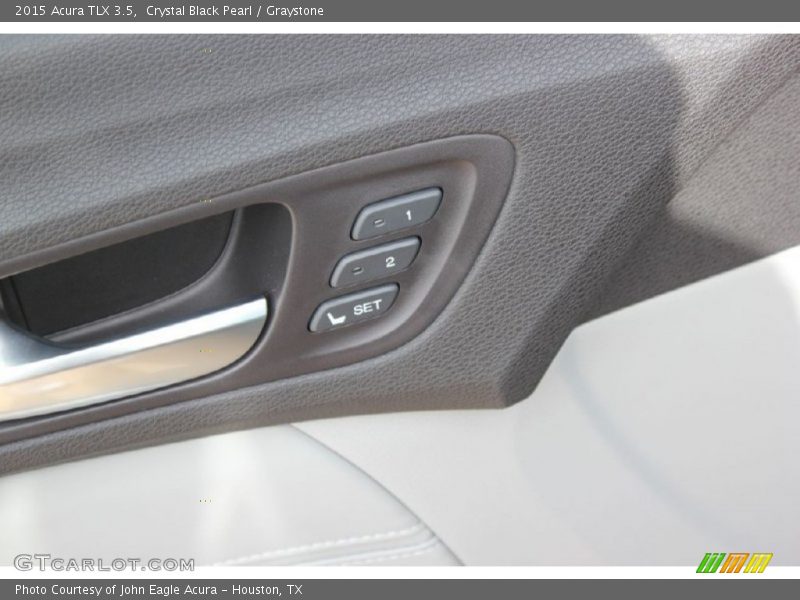 Crystal Black Pearl / Graystone 2015 Acura TLX 3.5
