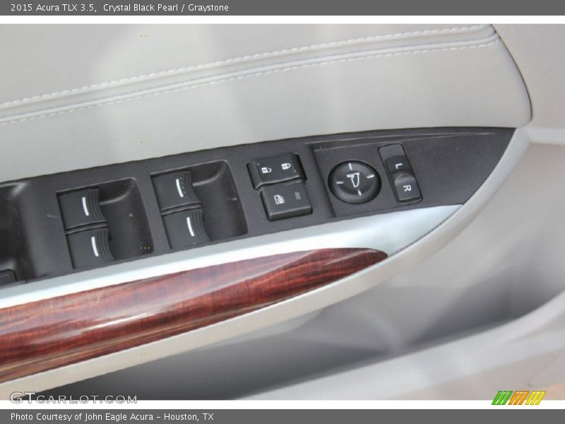 Crystal Black Pearl / Graystone 2015 Acura TLX 3.5