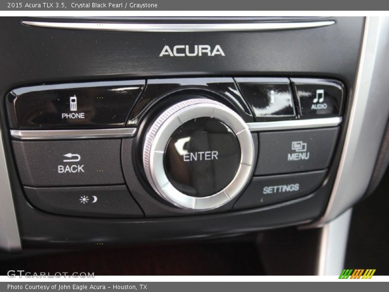 Crystal Black Pearl / Graystone 2015 Acura TLX 3.5
