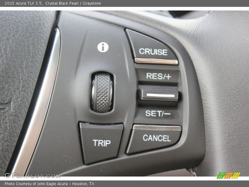 Crystal Black Pearl / Graystone 2015 Acura TLX 3.5