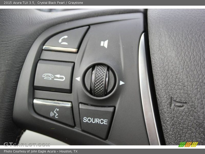 Crystal Black Pearl / Graystone 2015 Acura TLX 3.5