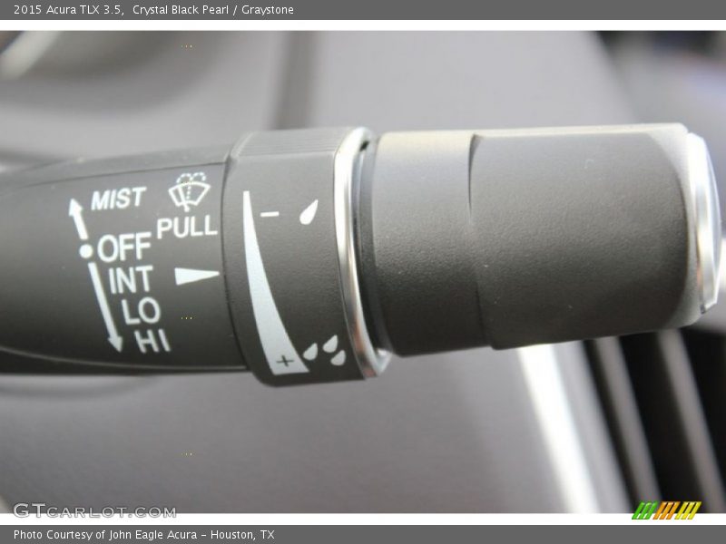 Crystal Black Pearl / Graystone 2015 Acura TLX 3.5