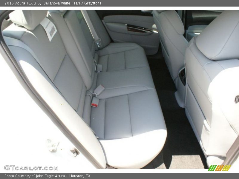 Bellanova White Pearl / Graystone 2015 Acura TLX 3.5