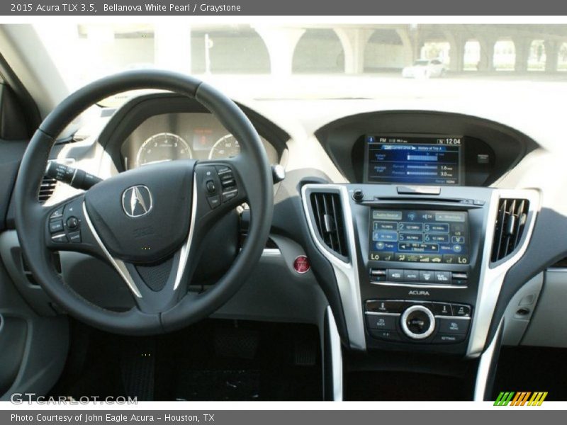 Bellanova White Pearl / Graystone 2015 Acura TLX 3.5