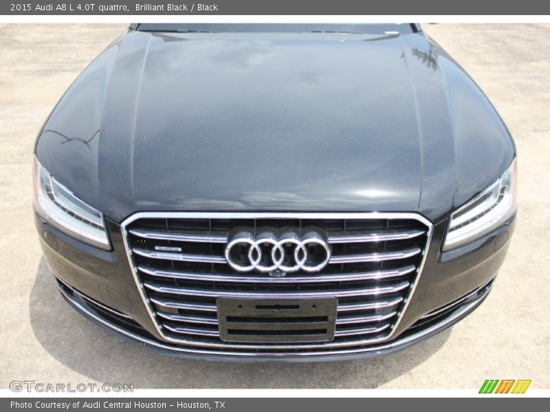 Brilliant Black / Black 2015 Audi A8 L 4.0T quattro