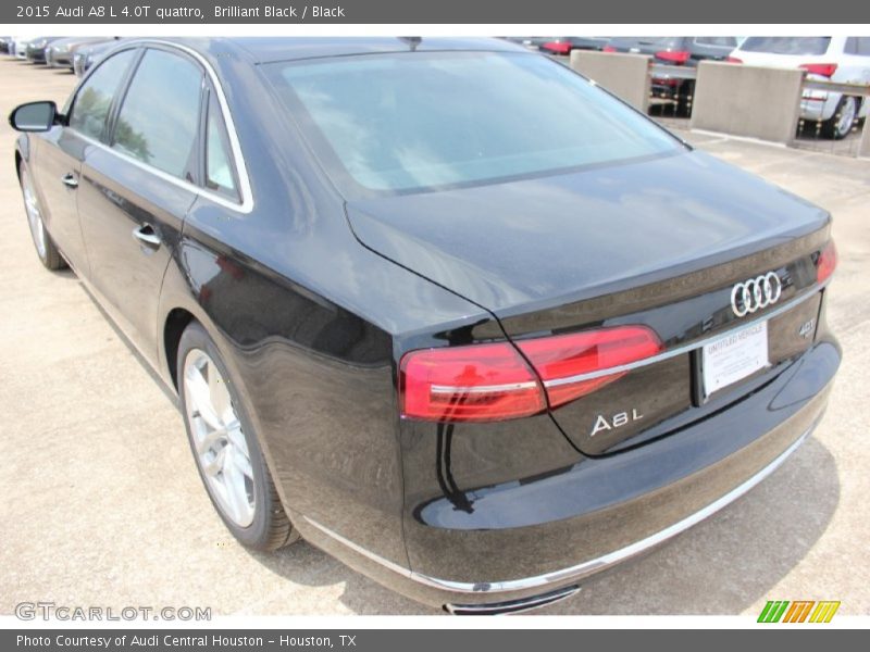 Brilliant Black / Black 2015 Audi A8 L 4.0T quattro