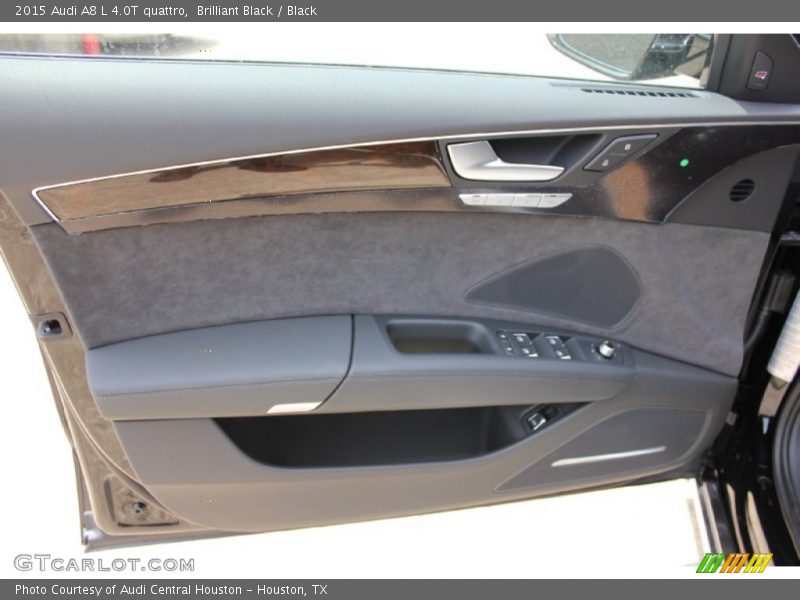 Brilliant Black / Black 2015 Audi A8 L 4.0T quattro