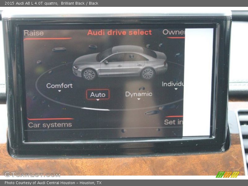 Brilliant Black / Black 2015 Audi A8 L 4.0T quattro