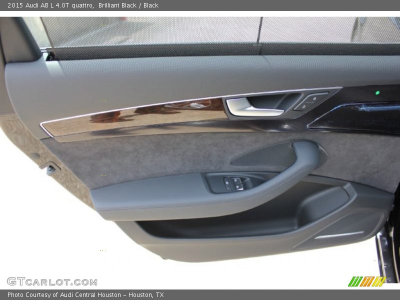 Brilliant Black / Black 2015 Audi A8 L 4.0T quattro