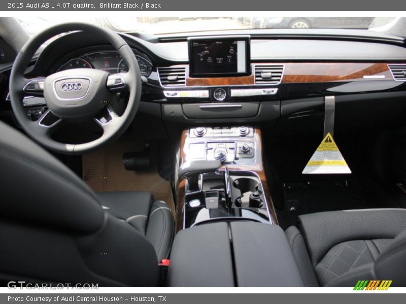 Brilliant Black / Black 2015 Audi A8 L 4.0T quattro